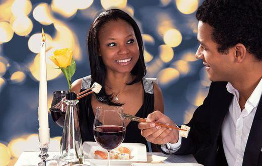 Black couple on a romantic date [Capitalfm]