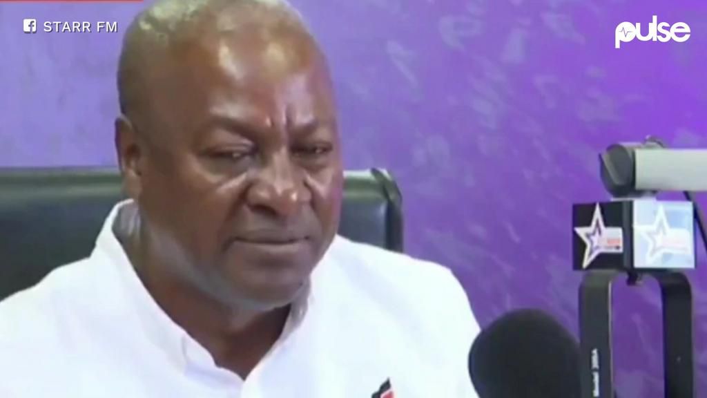 Mahama reacts to Samini endorsing NPP