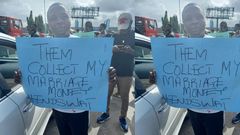 “Them collect my marriage money #endswat” – This man has a genuine reason to protest