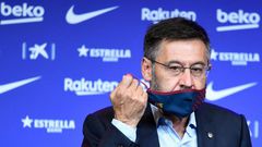 Barcelona president Josep Maria Bartomeu says it would be bad for the club if he stepped down early