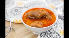 Goat meat light soup