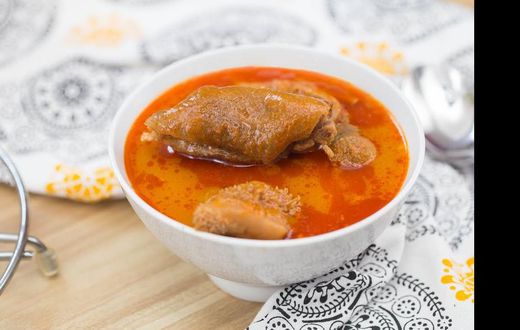 Goat meat light soup