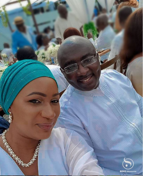 Dr Bawumia and his wife, Samira Bawumia