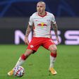 Leipzig's Spanish defender Angelino has scored two goals in four Bundesliga matches so far this season