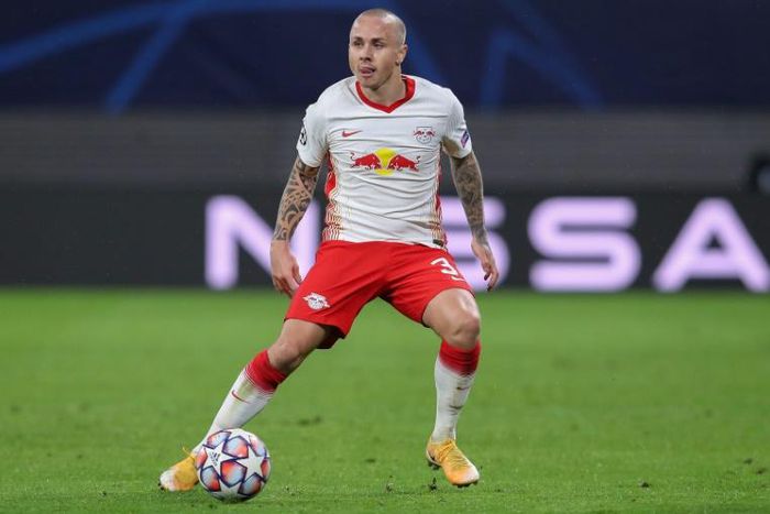 Leipzig's Spanish defender Angelino has scored two goals in four Bundesliga matches so far this season