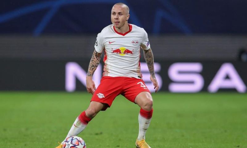 Leipzig's Spanish defender Angelino has scored two goals in four Bundesliga matches so far this season