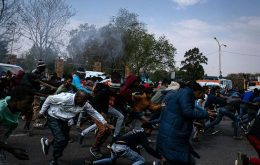Protests broke out in a Johannesburg suburb over the death of disabled teenager Nathniel Julius, allegedly killed by police