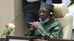 Chad President Idriss Deby (pictured June 2020) said his country will "have this Boko Haram phenomenon for a long time yet"