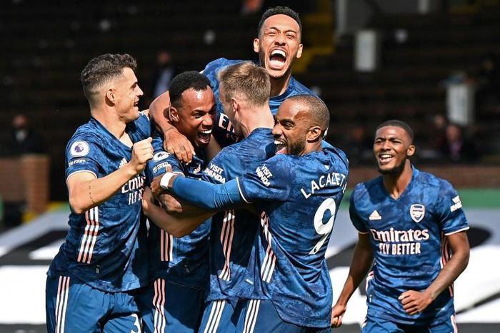 Arsenal were too hot for Fulham to handle