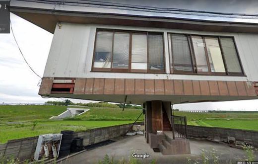 Japanese “mushroom house” built on a narrow staircase is raising eyebrows