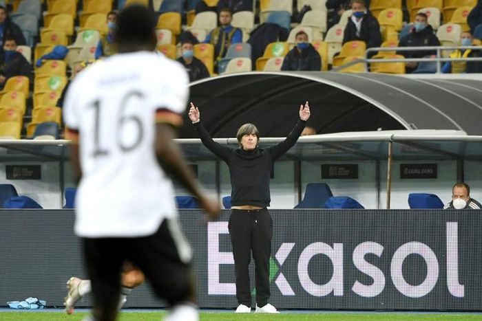 Germany head coach Joachim Loew is having to fend off criticism after his side's slow start in the UEFA Nations League