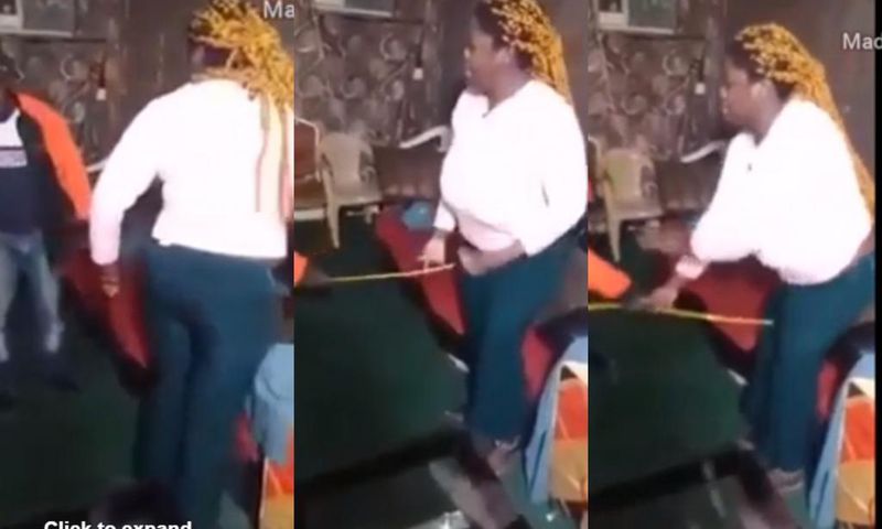 Ghanaian lady receives 100 lashes on her buttocks in public for alleged fornication