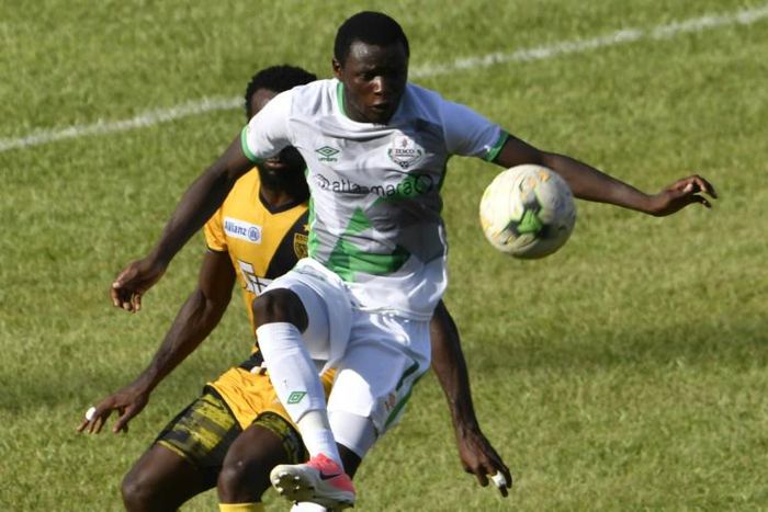 Zambian Lazarous Kambole (F) scored his first goal since joining Kaizer Chiefs to earn a 1-1 draw with Stellenbosch Sunday in the South African Premiership.