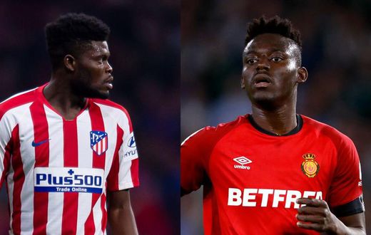 Thomas Partey and Baba Iddrisu