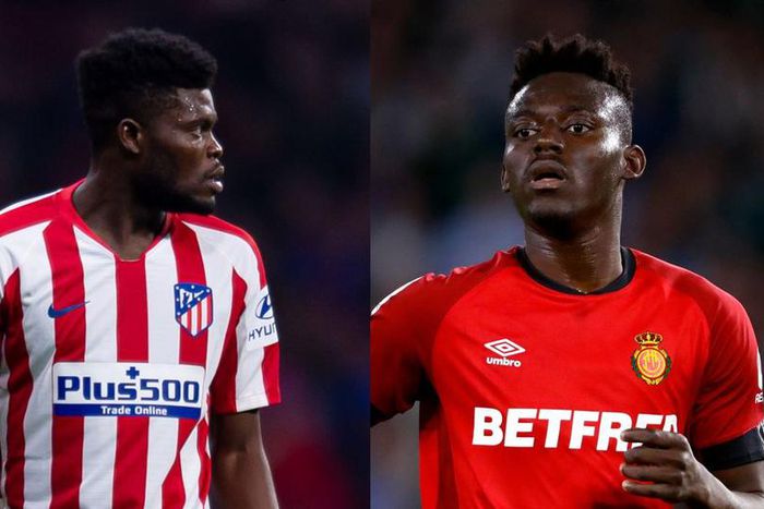 Thomas Partey and Baba Iddrisu
