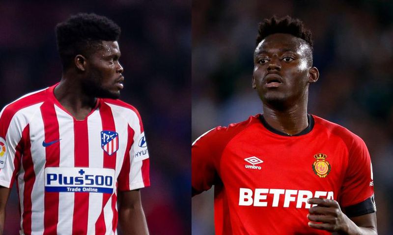Thomas Partey and Baba Iddrisu