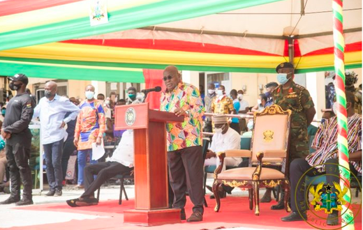 President Akufo-Addo in Volta Region
