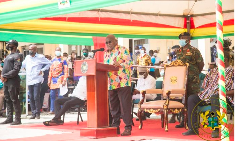 President Akufo-Addo in Volta Region