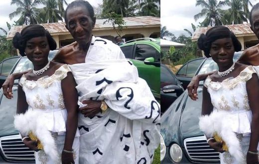 Akua Asabea Gyan gives convincing reason for her marriage to a 97-year-old man