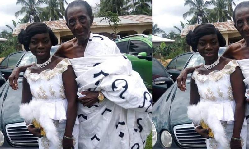 Akua Asabea Gyan gives convincing reason for her marriage to a 97-year-old man