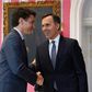 Candian Prime Minister Justin Trudeau and and Finance Minister Bill Morneau are seen in Ottawa in 2019