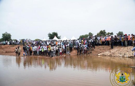 Photos: Akufo-Addo inspects completed 1V1D project in Upper East region