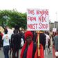 Kyebu demonstration