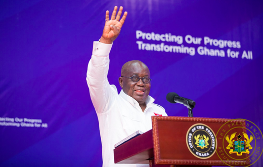 President Nana Akufo-Addo at 2020 Manifesto launch of NPP