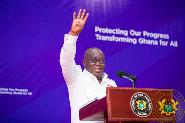 President Nana Akufo-Addo at 2020 Manifesto launch of NPP