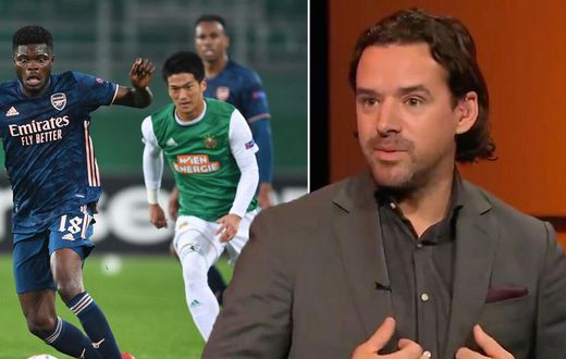 Thomas Partey and Owen Hargreaves