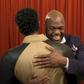 Emotional moment as Ghanaian meets Chadwick Boseman for the first time
