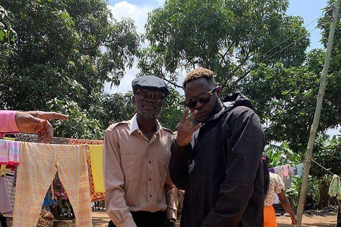 Lil Win and Medikal spotted on the set of upcoming TV series