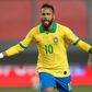 Neymar scored a hat-trick for Brazil against Peru in World Cup qualifying