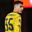 Arsenal's Gabriel Martinelli will be sidelined until the end of 2020