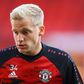 Manchester United midfielder Donny van de Beek