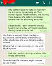 “My wife is just beside me snoring like an idiot, fat fool” – Wife leaks hubby's chat with another woman