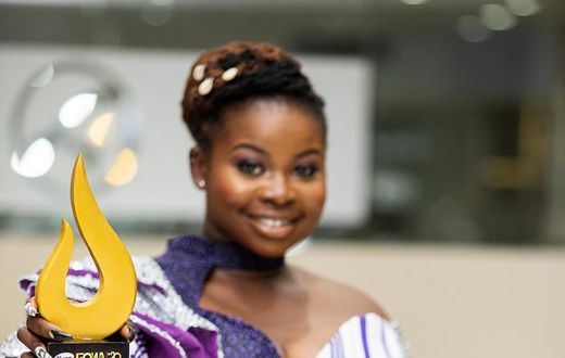 Ghanaian female painter honoured as “Most Outstanding Woman in Innovation”