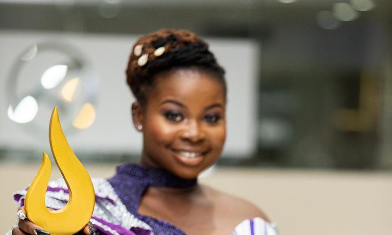Ghanaian female painter honoured as “Most Outstanding Woman in Innovation”