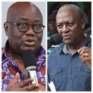 Nana Addo and John Mahama