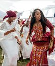 Rachael dancing to meet her husband