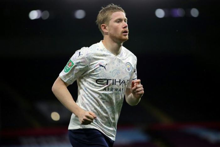 Manchester City Belgian midfielder Kevin De Bruyne