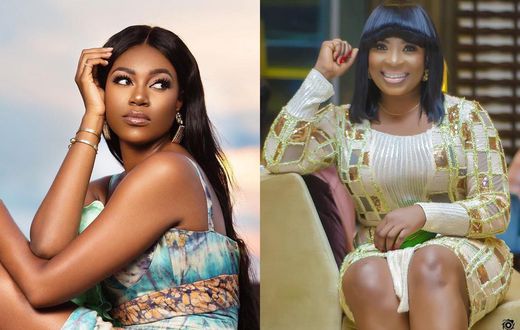 Gloria Sarfo and Yvonne Nelson