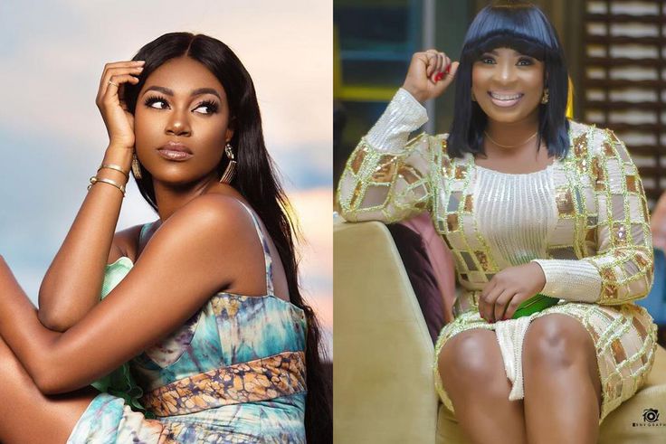 Gloria Sarfo and Yvonne Nelson