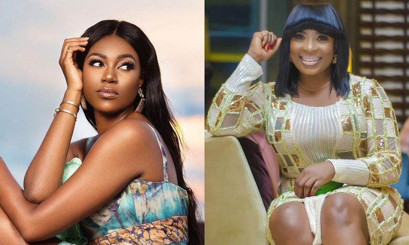 Gloria Sarfo and Yvonne Nelson