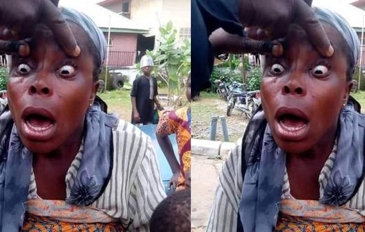 ‘Fake’ blind beggar nabbed and her eyes look unhurt