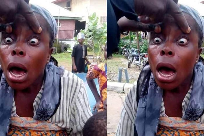 ‘Fake’ blind beggar nabbed and her eyes look unhurt