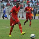 Ghana midfielder Bernard Mensah