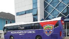 Hearts of Oak bus