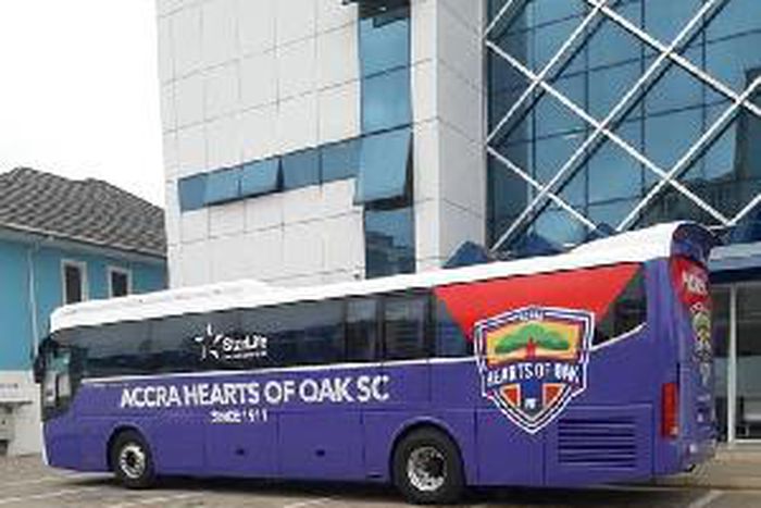 Hearts of Oak bus