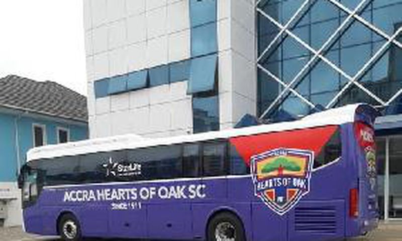 Hearts of Oak bus